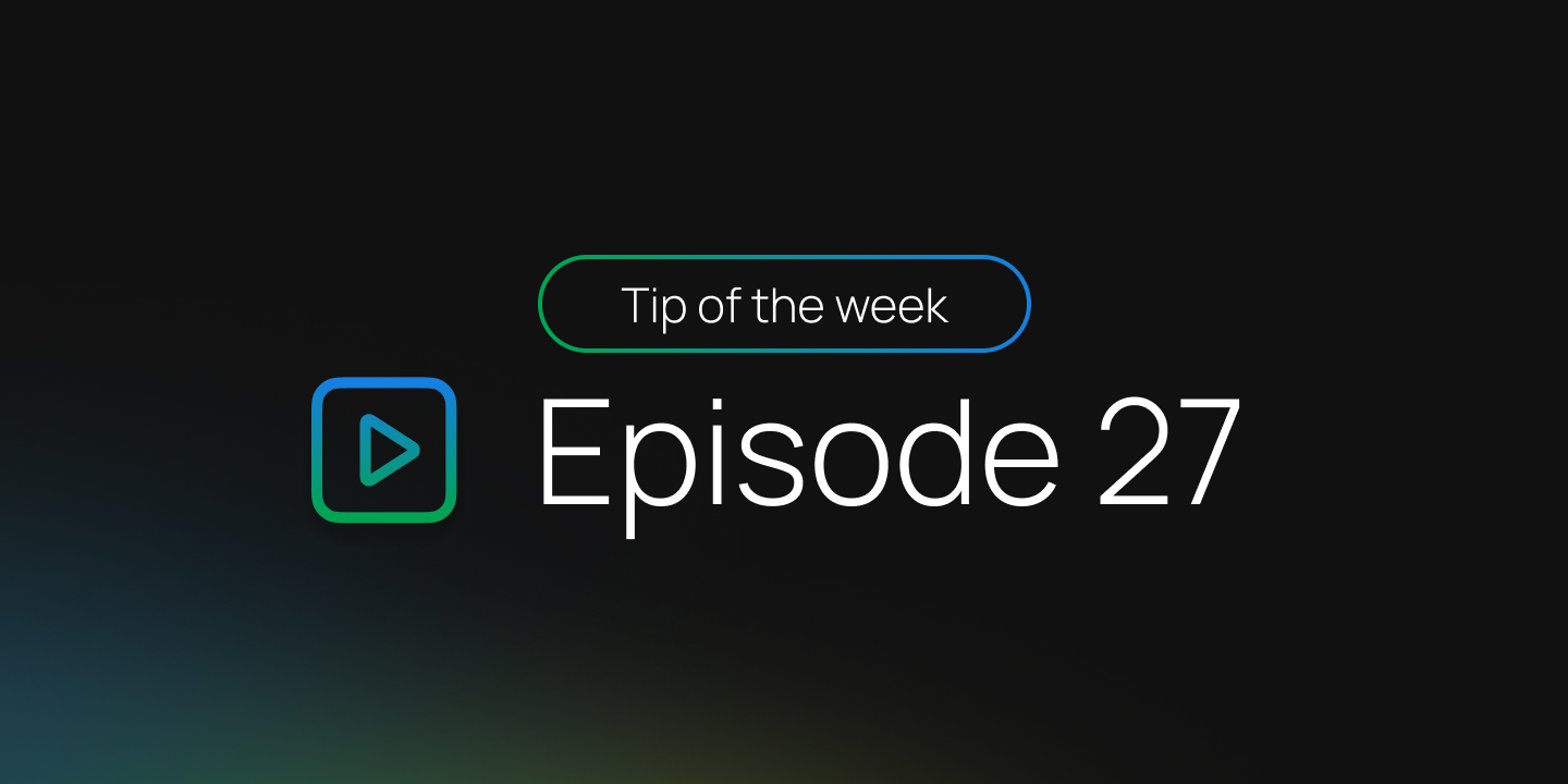 Tip of the week: Episode 27 - Reminders